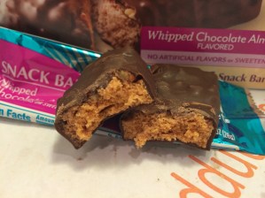 South Beach Diet Whipped Chocolate Almond Snack Bars Close